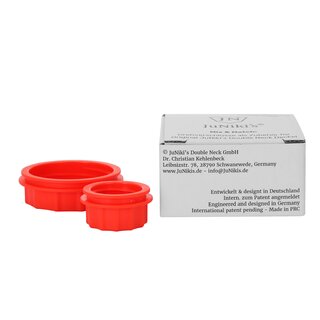 JuNikis&reg; Zubeh&ouml;r: 2er Set farbige Ersatzverschl&uuml;sse Rot