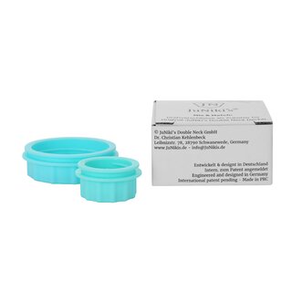JuNikis&reg; Accessoires: Set of Caps Turquoise