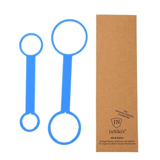 JuNikis&reg; Accessories:Double Neck Cap connection parts Blue