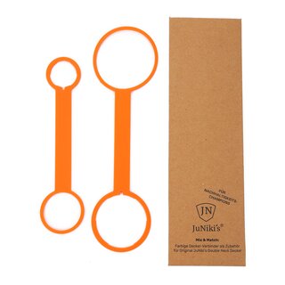 JuNikis&reg; Accessories:Double Neck Cap connection parts Orange