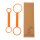 JuNikis&reg; Accessories:Double Neck Cap connection parts Orange