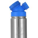 Einschulungs-Set: JuNiki&acute;s&reg; Lunchbox + Trinkflasche isoliert 420ml Blau