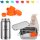 Einschulungs-Set: JuNiki&acute;s&reg; Lunchbox + Trinkflasche isoliert 420ml Orange