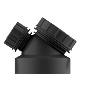 JuNiki&acute;s innovative cap for wide mouth bottles Black