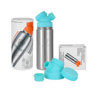 JuNiki&acute;s&reg; isolierte Trinkflasche 550ml - in 8 Farben Turquoise