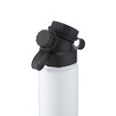 INSULATED STAINLESS STEEL FLASK // 18OZ // WHITE
