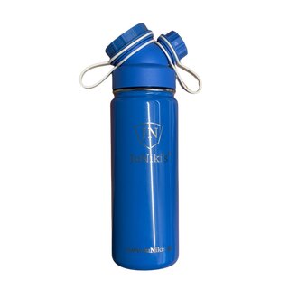 JuNiki&acute;s bottle 550ml/18oz - blue with cap blue/white