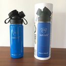 JuNiki&acute;s bottle 550ml/18oz - blue with cap blue/white