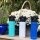 JuNiki&acute;s bottle 550ml/18oz - blue with cap blue/white