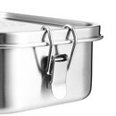 JuNiki&acute;s "Flower of Life" stainless steel lunchbox including 2 flexible divider and dipper box