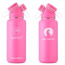 INSULATED STAINLESS STEEL FLASK // 32OZ // PINK PANTHER
