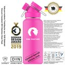 INSULATED STAINLESS STEEL FLASK // 32OZ // PINK PANTHER