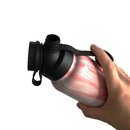 INSULATED STAINLESS STEEL FLASK // 32OZ // RED MARBLE