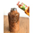 INSULATED STAINLESS STEEL FLASK // 64OZ // TEAK