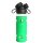 SET SINGLE WALL  GLASS FLASK + 2 SILICONE SLEEVES BLUE/GREEN