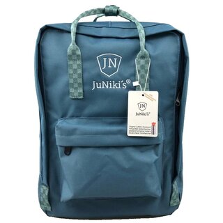 Hipper JuNikis&reg; Rucksack - 2 Seitentaschen f&uuml;r JuNiki&acute;s Trinkflaschen - Dunkelt&uuml;rkis