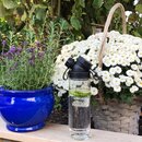 2 JuNiki&acute;s Glasflaschen + 3er Edding Glanzlackmarker Metallic