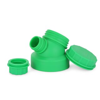 JuNiki&acute;s innovative cap for wide mouth bottles - Green